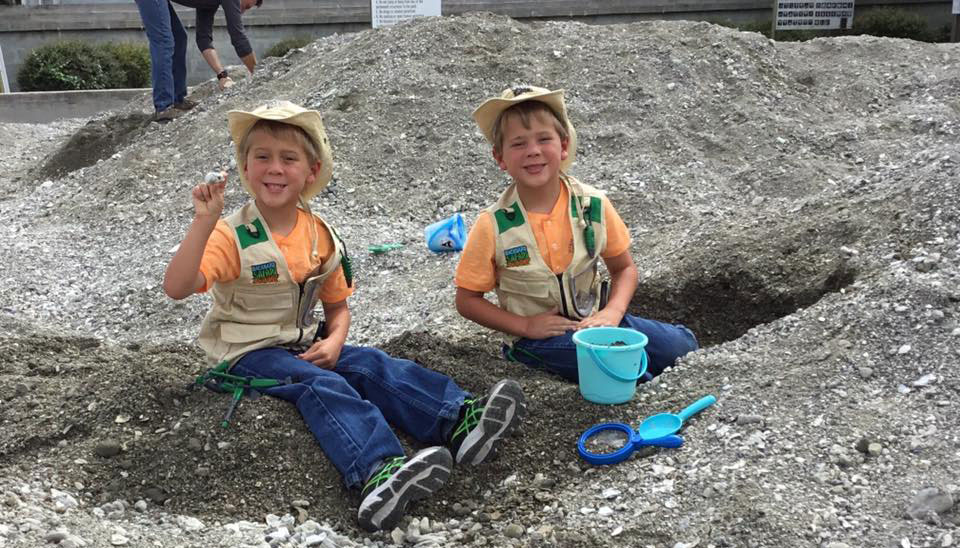 Archaeologist at the Aurora Fossil Museum NC