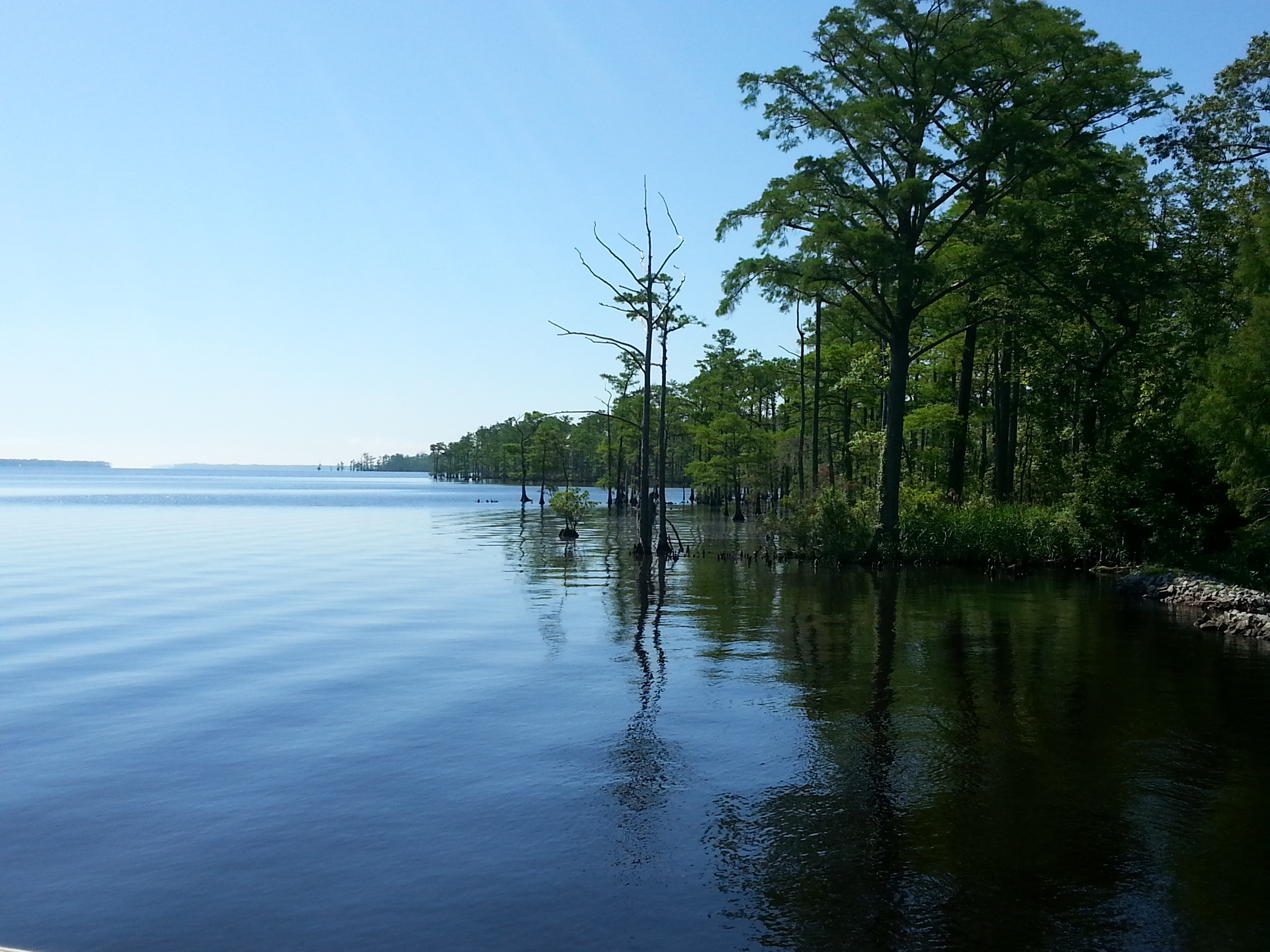 The Perquimans River is a coastal waterway in Northeastern North Carolina of Hertford